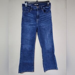 DKNY Womens Classic Blue Bootcut Jeans